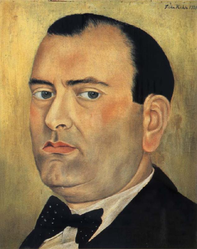 Portrait o Alberto Misrachi, Frida Kahlo